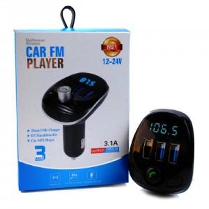 FM bluetooth device with car lighter