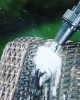 Rotating turbine cleaning brush