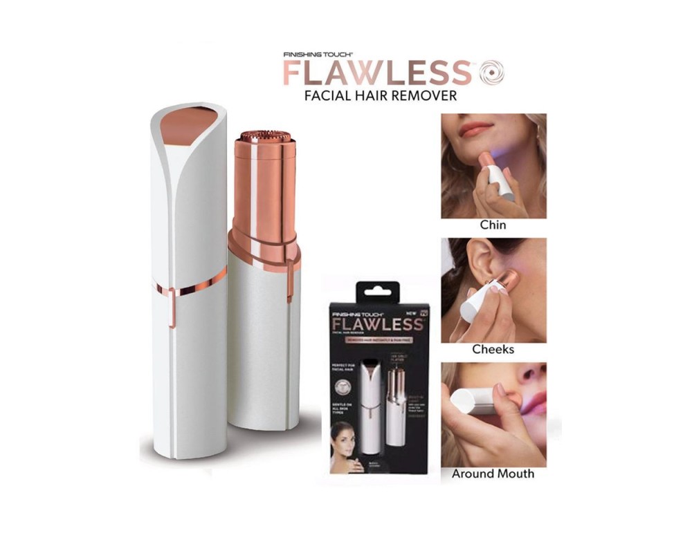 Flawless Hair removal device + charging machine