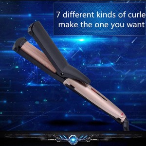 HAIR STRAIGHTENER AND CURLER -Rose Gold