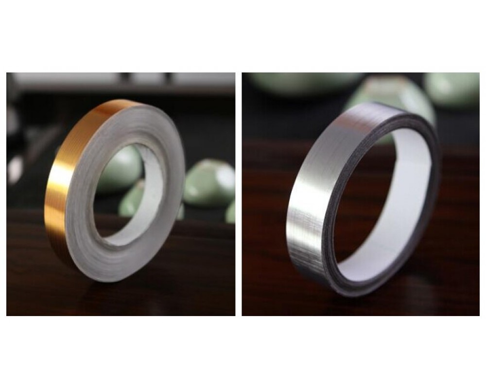 Silver Decorative Adhesive Tape