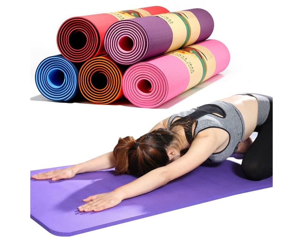 mat for exercise and yoga