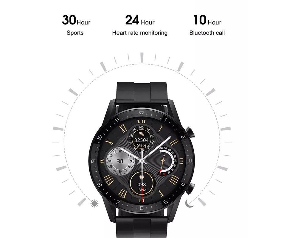 Black  Smart Watch DT92